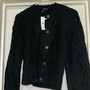 NWT - JCrew bubble sleeve cardigan